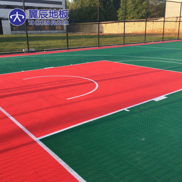 Antislip -Basketballboden im Freien 15,8 mm Dicke im Freien