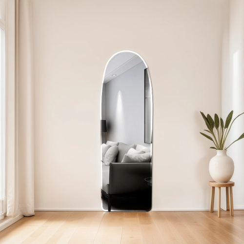 Asymmetric Irregular Frameless Decor Full body Mirror