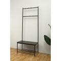 storage coat rack metal rack