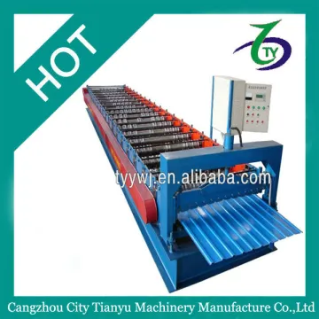 In Cangzhou roofing tile production line