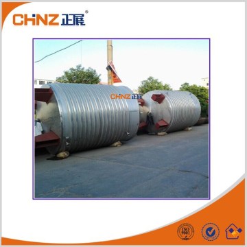 Steam heating chemical reactor