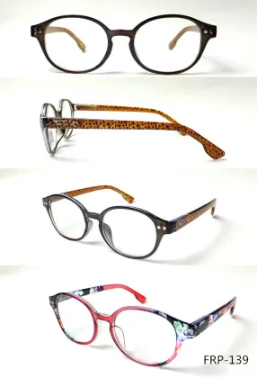 Fashion Round Frame Colorful Reading Glasses