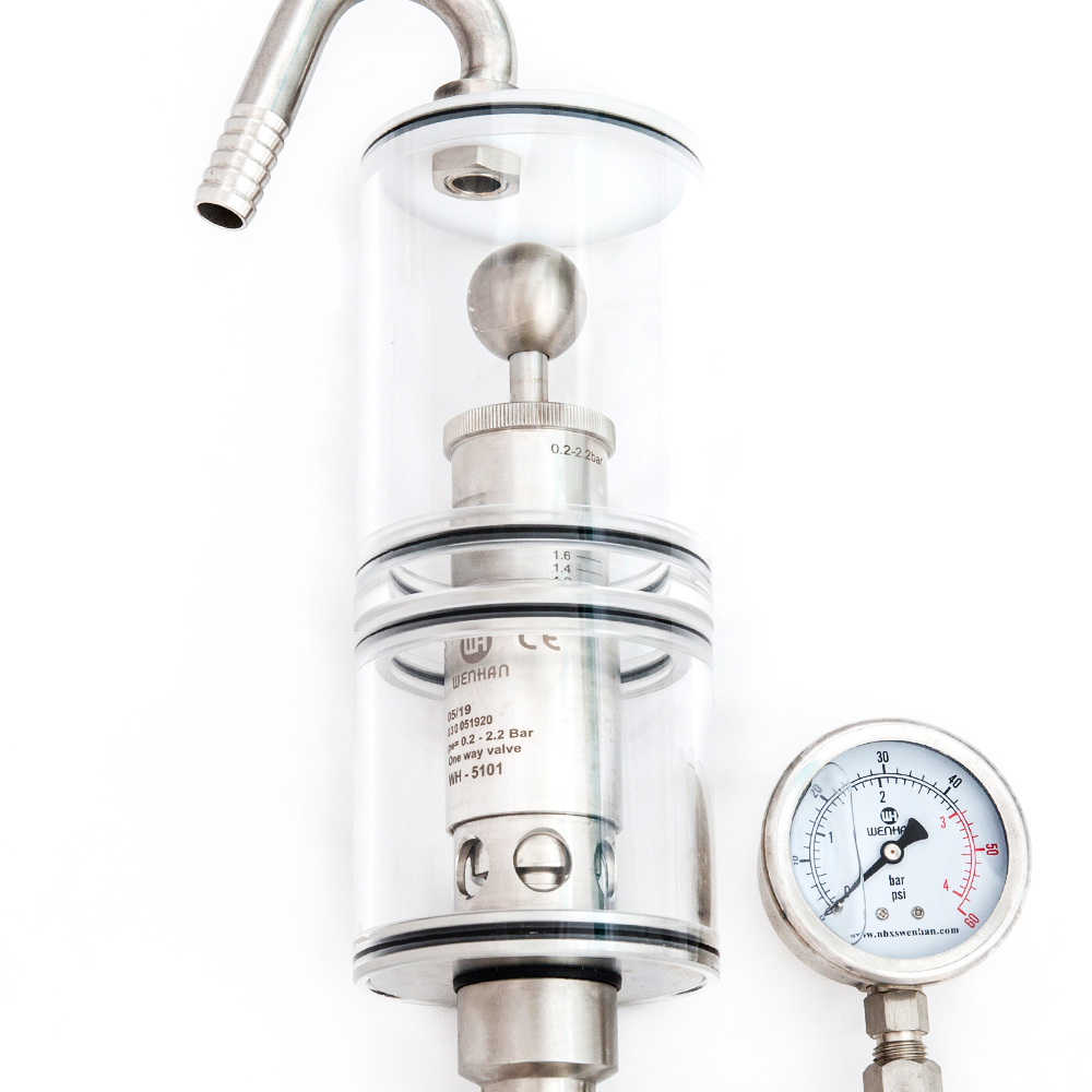 Regulating Valve For Carbon Dioxide Emission