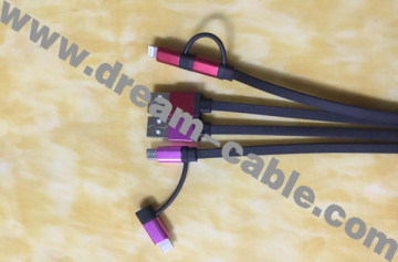 Noble Foldable 2 in 1 USB Cable for Smart Phone