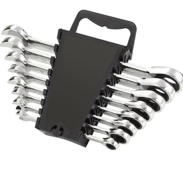 6pcs-10pcs Metric Locking Flex Ratcheting Combination Wrench Set