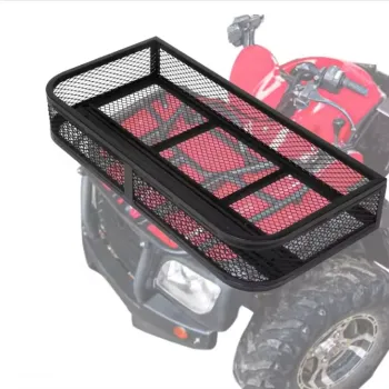 Universal ATV UTV Cargo Carrier Rear Rack Storage Basket