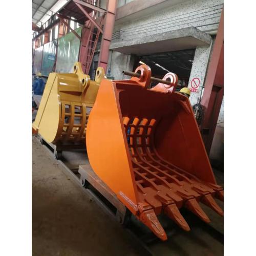 Skeleton Bucket Rotating Screening Bucket untuk Excavator