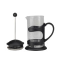 Household Black Frame Glass Coffee French Press