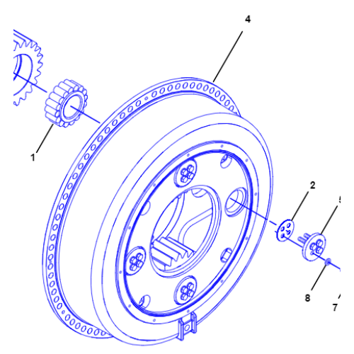 219-2219 197-2732 197-2731 gear for 793D