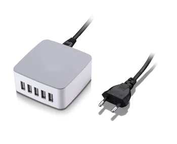 KC mobile phone charger,multi 5-port USB charger,USB charger