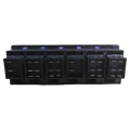 Multi-function combination switch with warping plate