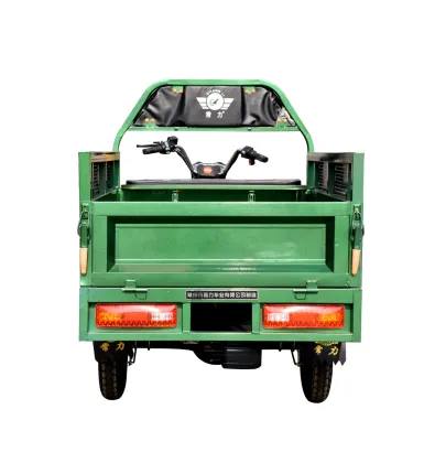 Changli Four Wheel Farm Trailer with Three Doors for Load
