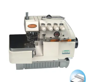 Jukky JK747 Manual Feed Overlock Sewing Machine - New Condition Used for Home Apparel Sewing