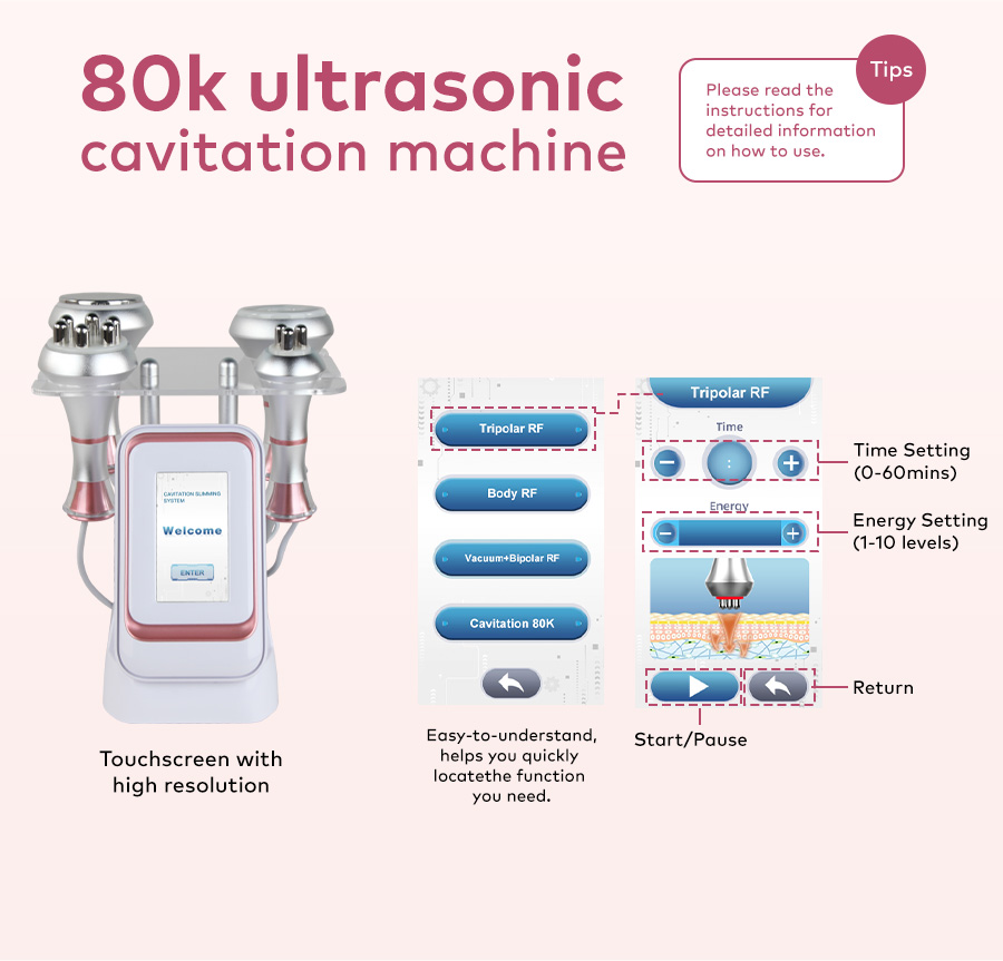 cavitation radio frequency machine