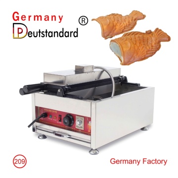 Single Plate Eis Taiyaki Waffeleisen Maschine