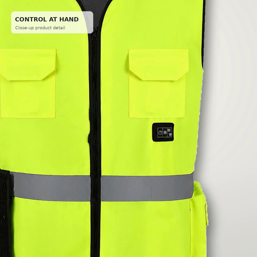 Integrated Cooling Vest for Thermal Comfort