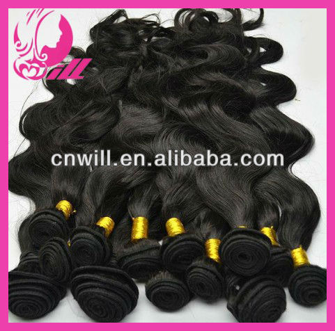 Non processed tangle free and no shed wholesale Indian Virgin Hair unproessed Indian body wave virgin hair