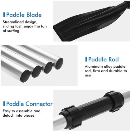 Detachable Boat Oars - Marine Accessories for Rowing