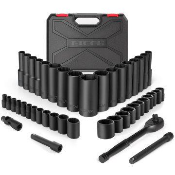Professional 46-Piece Hand Tool Set: Comprehensive Wrenches and Socket Kit for Mechanics