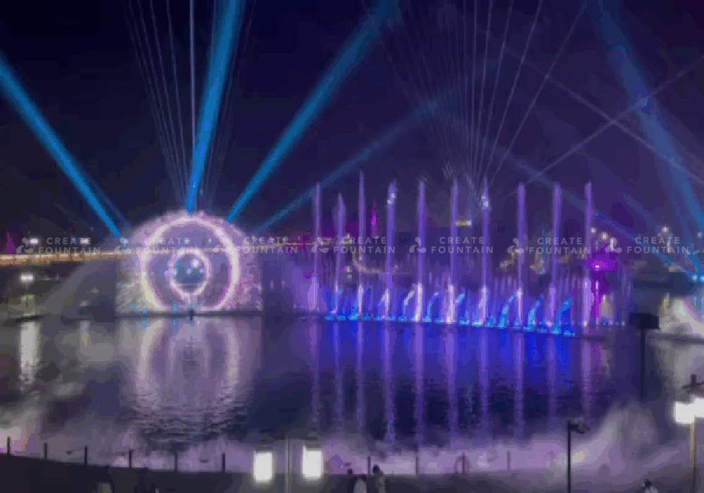 Water Screen Film Show