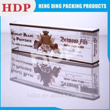 transparentes Haustier -Cookies -Boxverpackungsdesign