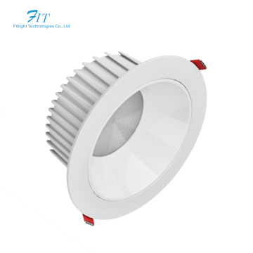 Adjustable 20W-45W Dalii Dimmable Recessed Downlights for Bedrooms and Living Rooms with Good Heat Dissipation