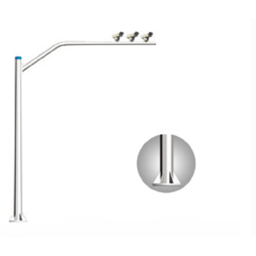 Octagonal cantilever signal pole