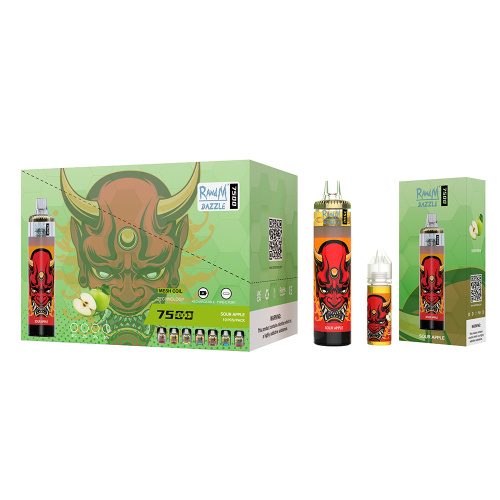 Disposable Vaping Device RandM Dazzle 7500PUFF