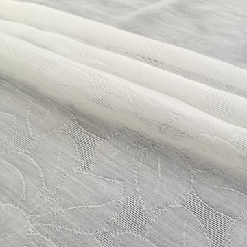 Spring Silk Nylon Flower Jacquard Fabric for Women's Dress Shirts SS20228