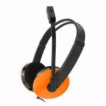Headsets for Gaming, with 32Ω/2.2KΩ Impedance and 2 x 40mm Mylar Speaker