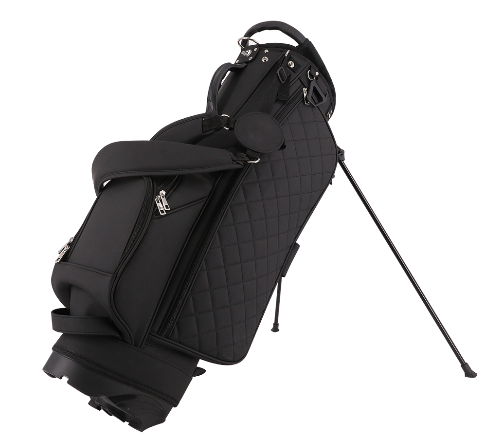 Bolso de stand de golf de cuero PU