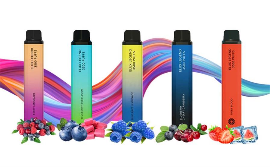 Truyền thuyết Vape ELUX dùng một lần tốt nhất 3500 Puffs E-thuốc lá