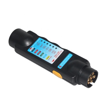 Connecteur de testeur de socket de prise de câble de remorquage de remorque de remorque à 7 broches