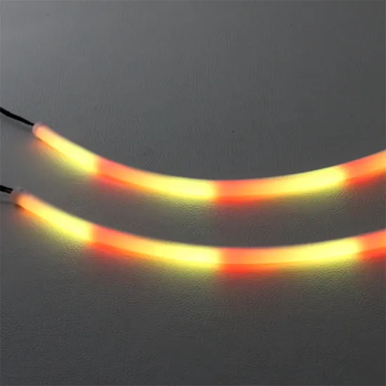 SK6812 LED Flexible Strip Tube Light with SRGBA, Amber, and White for Turn Signal Applications
