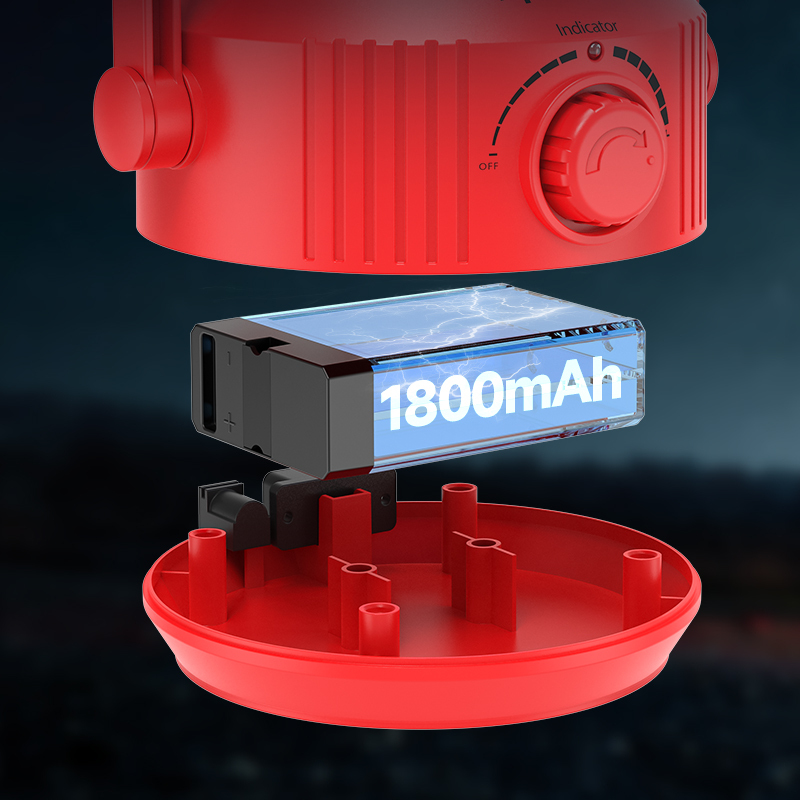 Powerful Portable Camping Lantern Light Rechargeable Battery