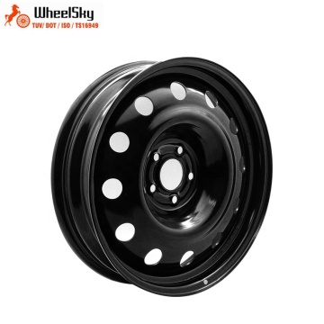 Wheelsky New Arrivals 835601 18 Inch 18x4.5 PCD 5x112 Black E-Coating Emergency Car Spare Wheel