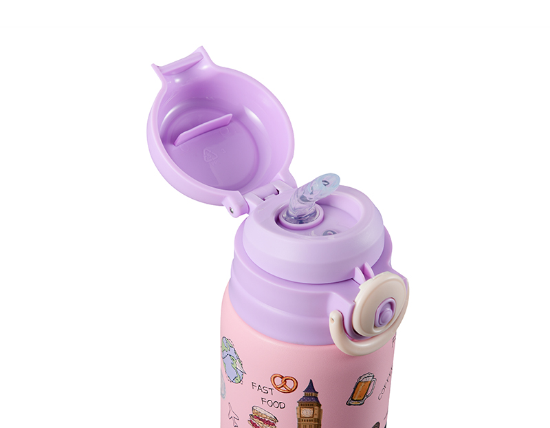 kids water bottle with straw