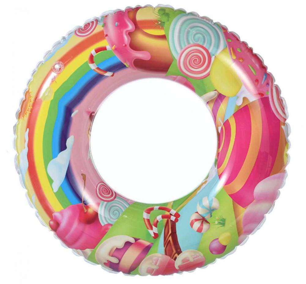 Printed Ocean Animals Swim Ring For Kids