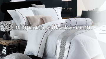 Sheraton embroidery 4pc bedding set,5 star hotel linen