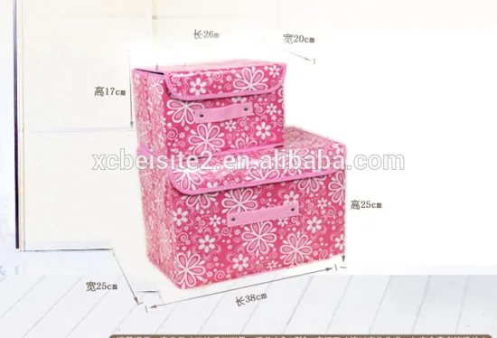 N495 Household Non Woven Box Foldable Water Proof Storage box