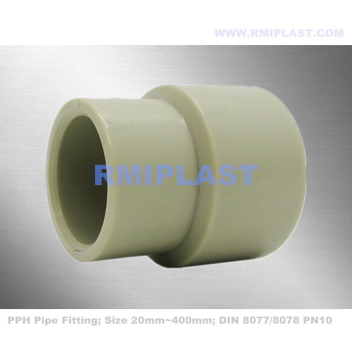 PPH Pipe Fitting Reducer DIN PN10