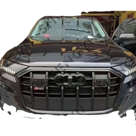 2021 Audi Q7 Body Kit to SQ7 Model - Grille, Front Mesh, Rear Diffuser, Tail Pipes
