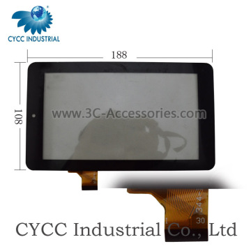7inch Tablet PC Touch Screen Digitizer 344-B 108*188