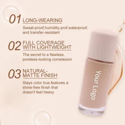 High Quality Vegan Cruelty Free Super Waterproof Liquid Foundation BB Cream