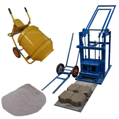 Cement and Brick Block Making Machinery for Small Businesses
