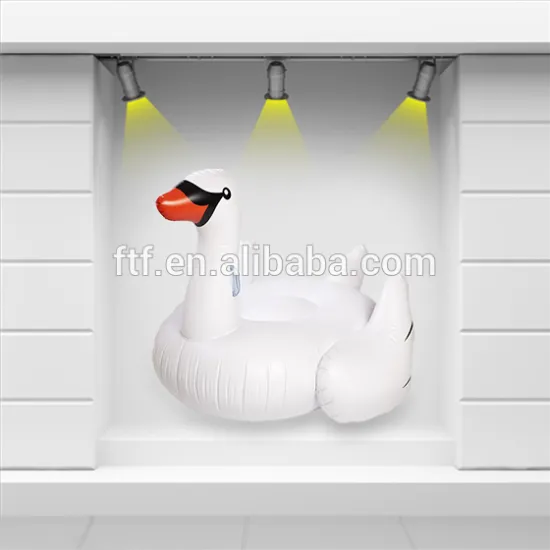 Custom water floating inflatable swan toy,inflatable swan float