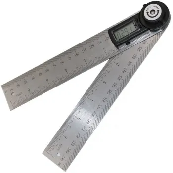 360 Degree 200mm Digital Angle Ruler Electronic Angle Meter