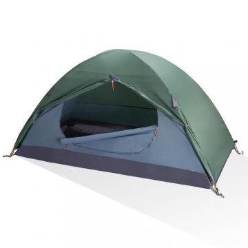 Double-deck self-built tent