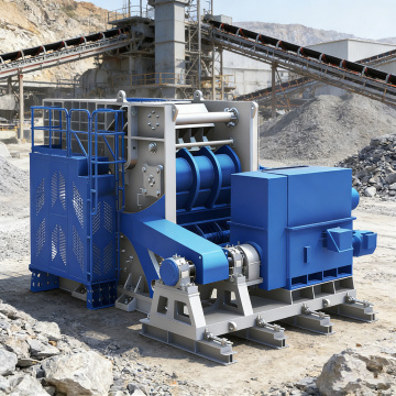 Concasseur giratoire horizontal avancé pour le traitement des matériaux