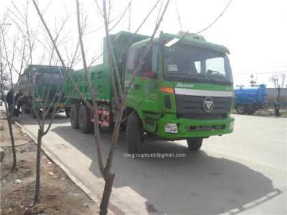 Foton 6x4 drive dump truck